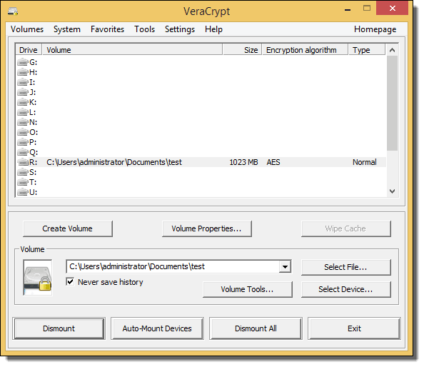 encryption file system windows 10